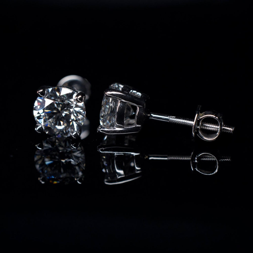 14K Lab Diamond Earrings 16.4ctw