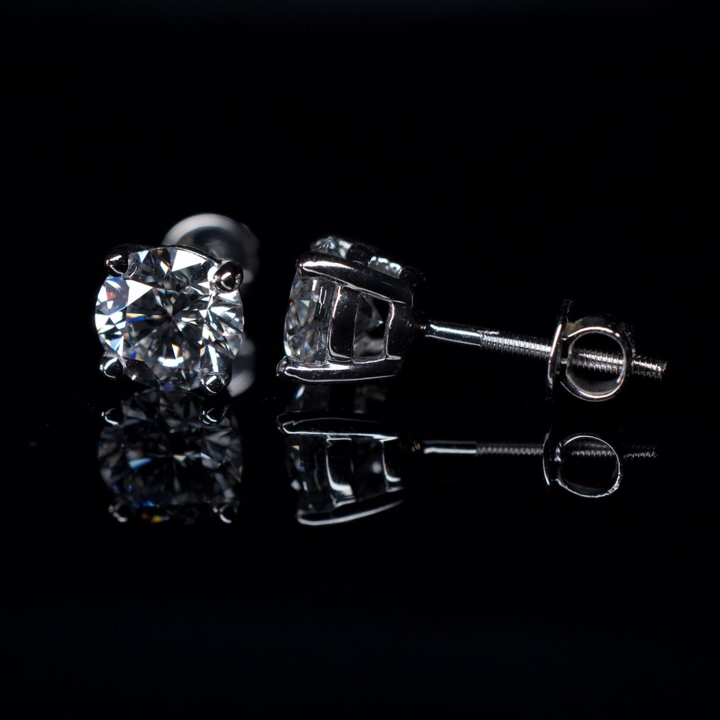 14K Lab Diamond Earrings 16.4ctw