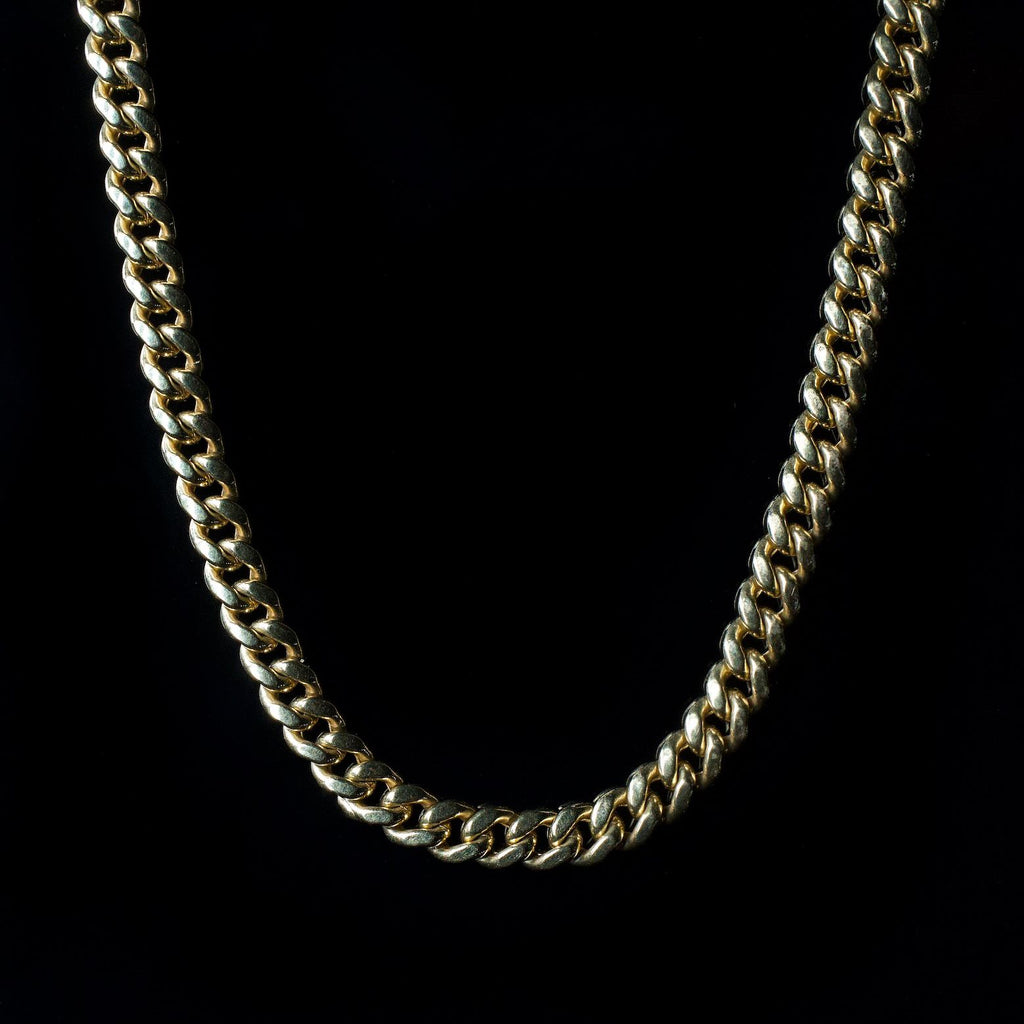 10K Hollow Cuban 18” 3.7mm