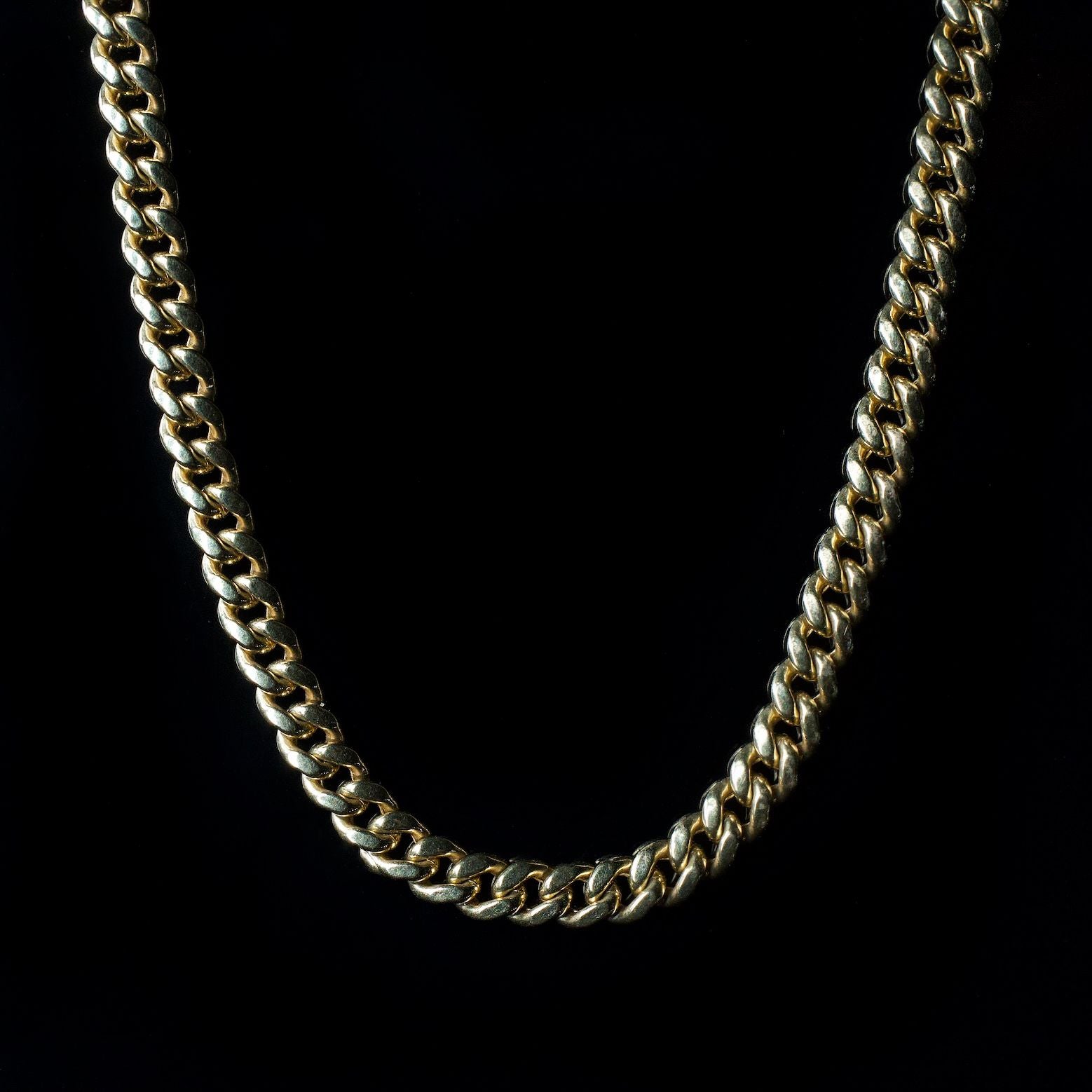 10K Hollow Cuban 18” 3.7mm