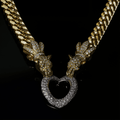 18K Custom Panther Chain