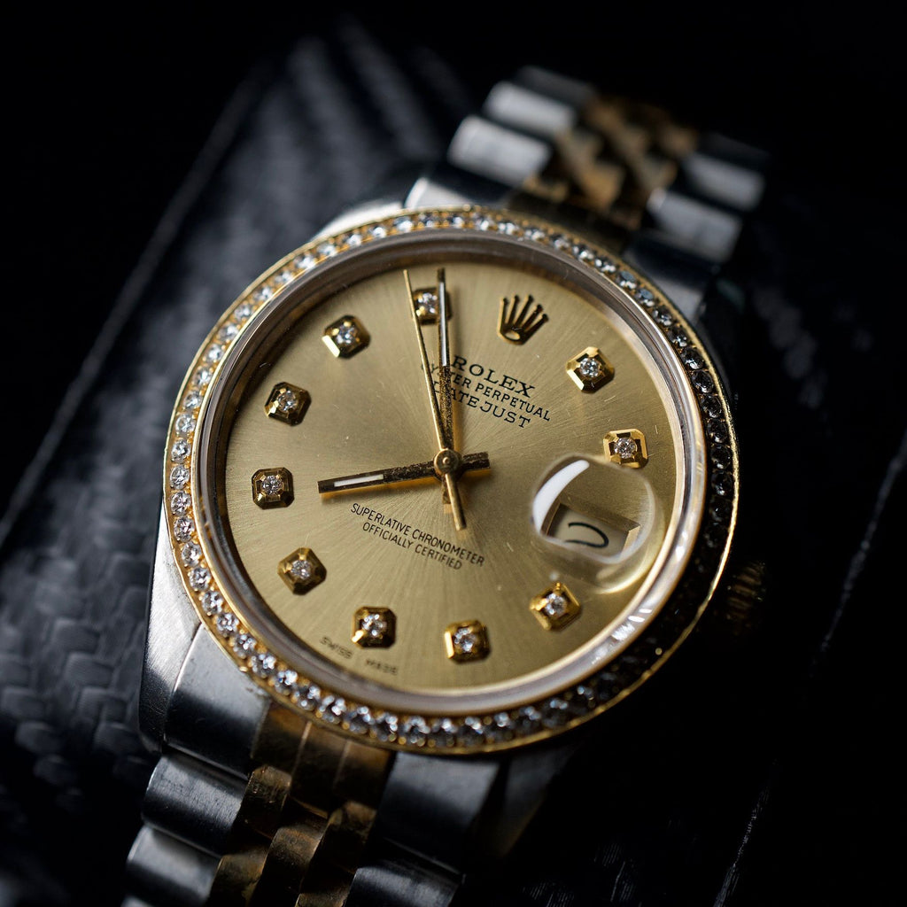 Rolex DateJust 36mm Stainless Steel Champagne