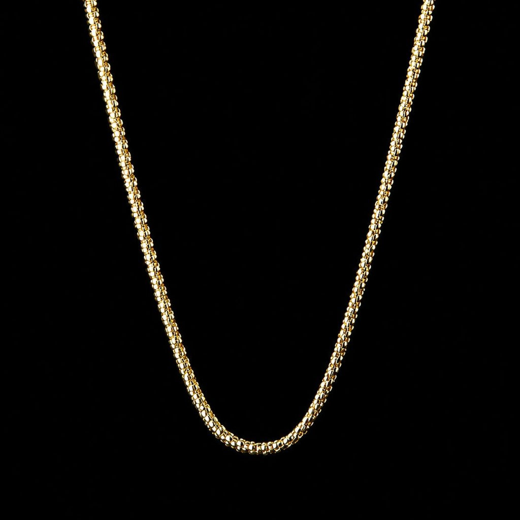 Box Chain 10K, 3.4g, 1.5mm, 16”