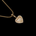 14K GOLD HEART PENDANT