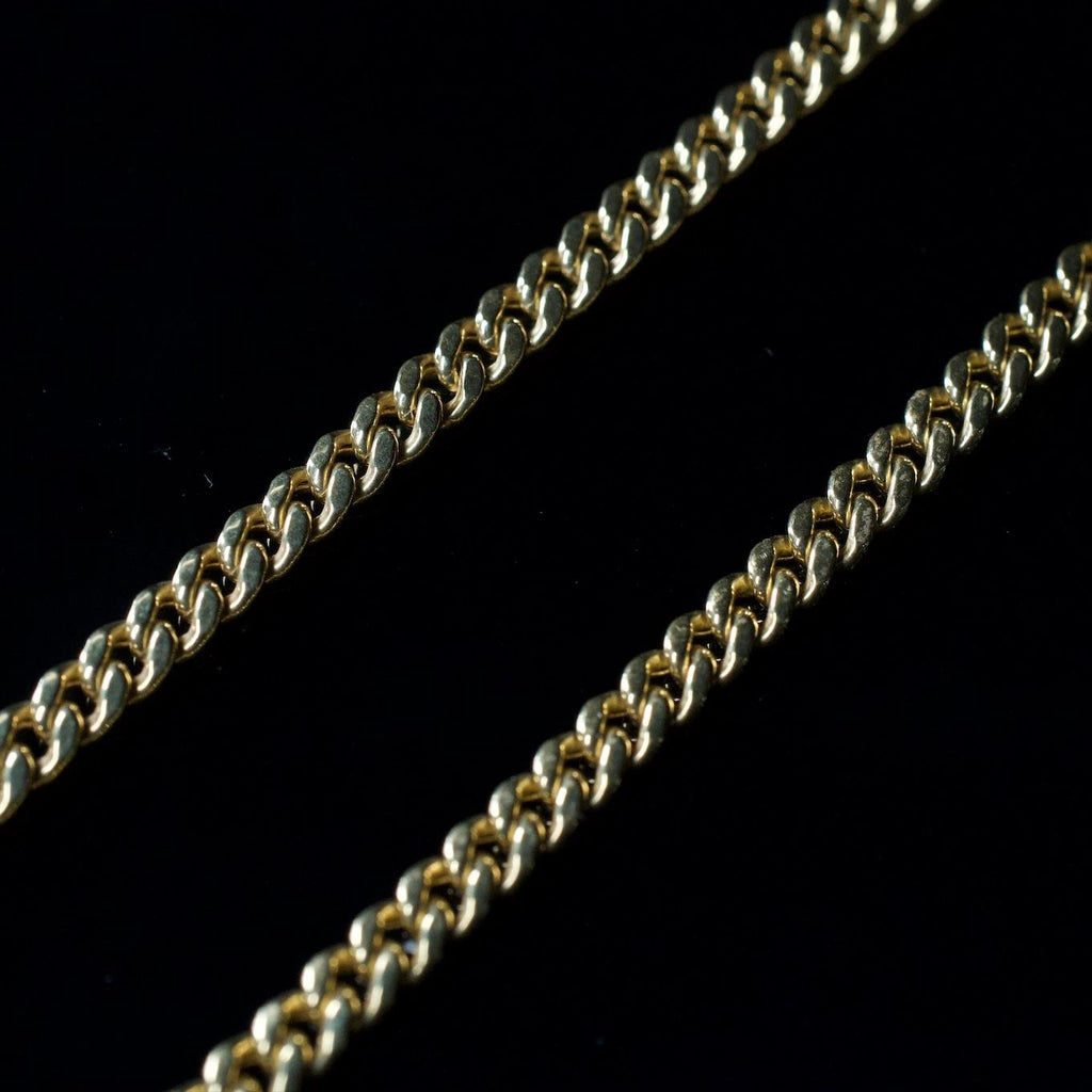 10K Hollow Cuban 18” 3.7mm