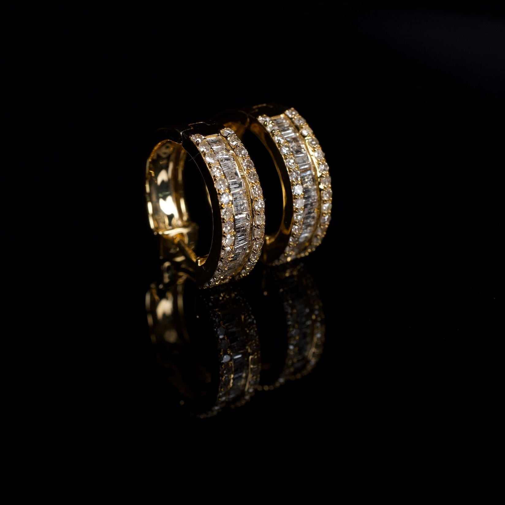 14K Gold Hoops