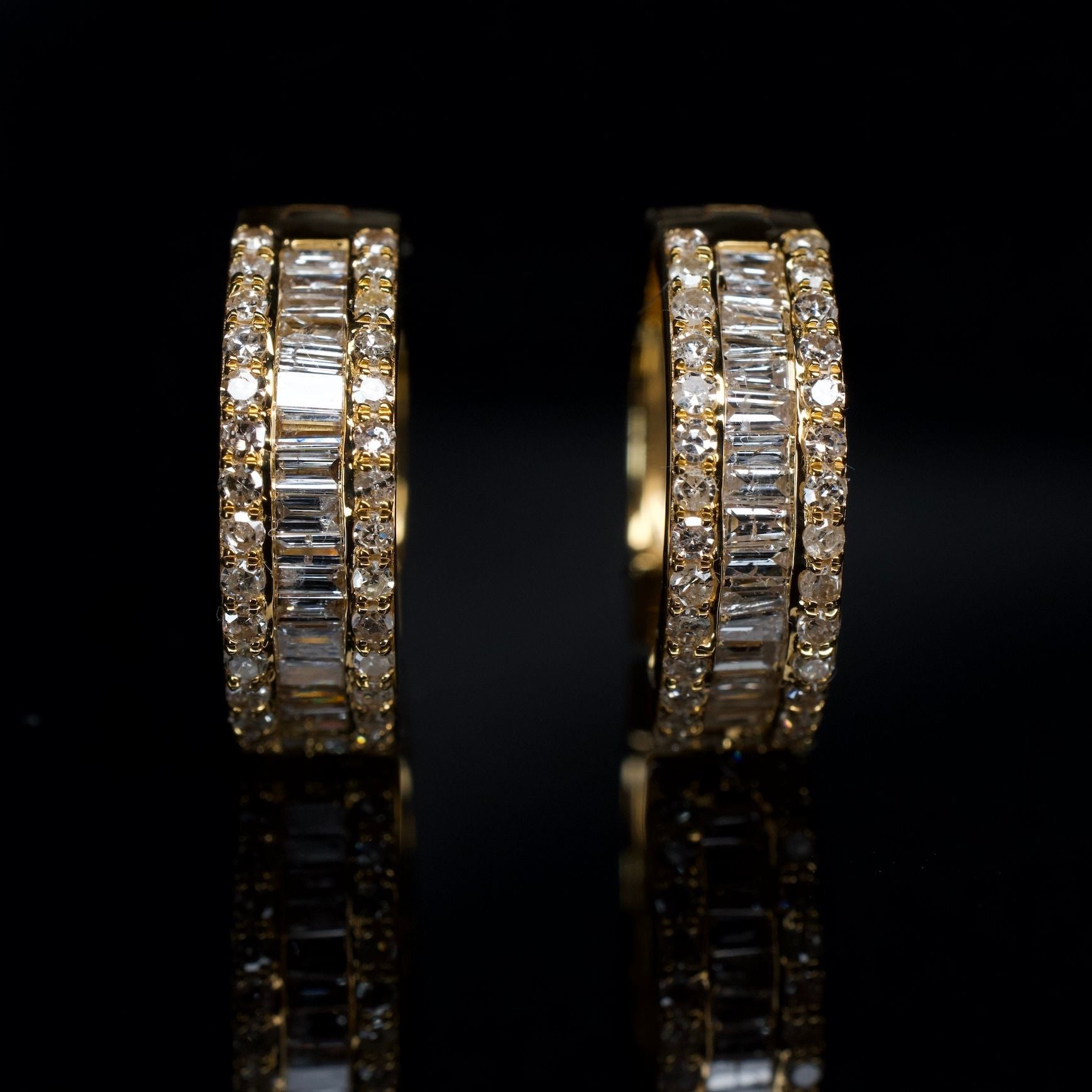 14K Gold Hoops