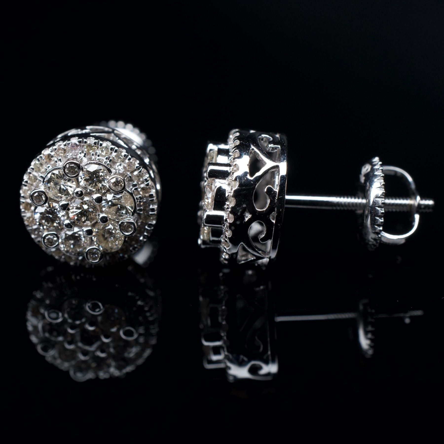 14K Diamond Earrings