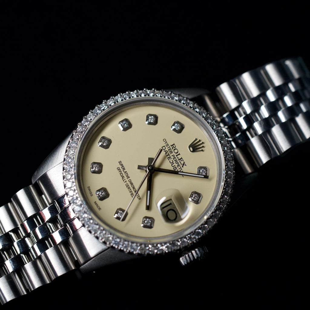 Rolex DateJust 36mm Stainless Steel Nude