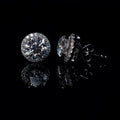 14K Lab Diamond Stud Earrings