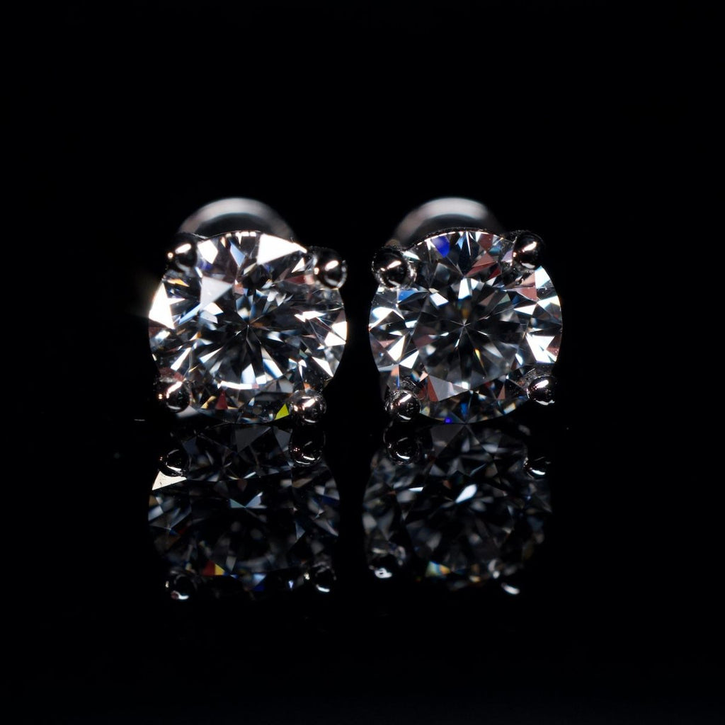 14K Lab Diamond Earrings 16.4ctw