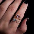14K Initial Rings A-Z