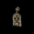 14K Jesus Head Pendant