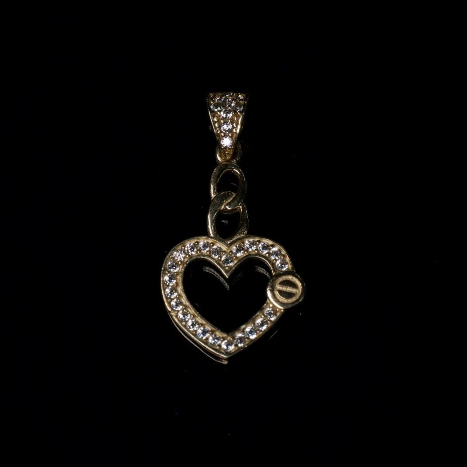 14K Heart Pendant