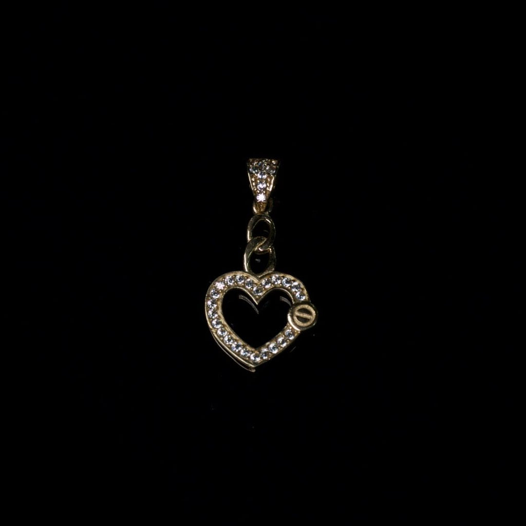 14K Heart Pendant