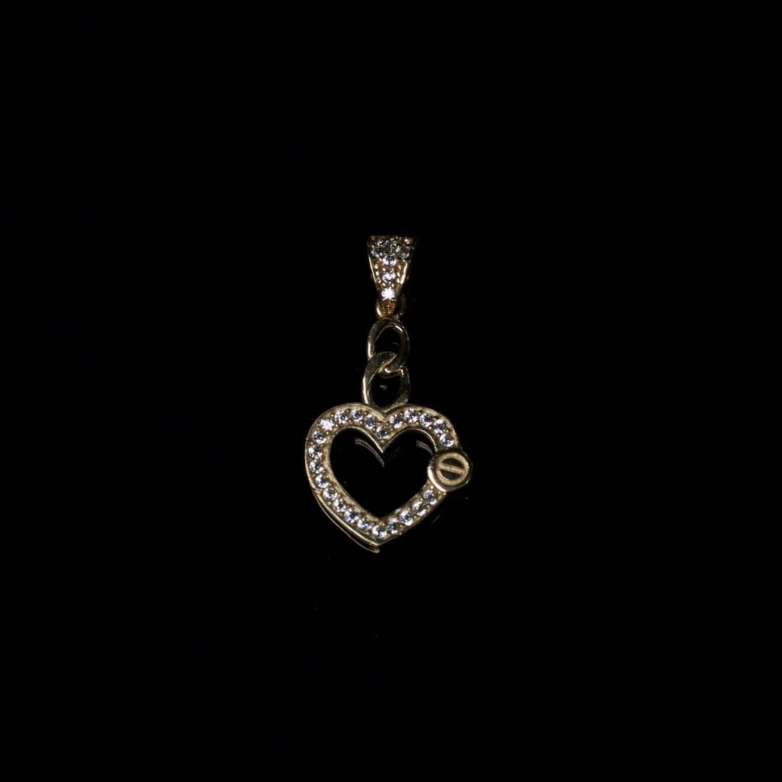 14K Heart Pendant
